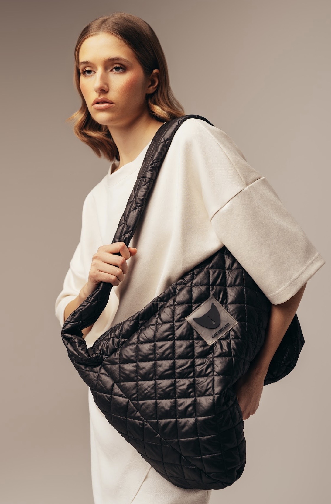 Weekend Bag — Chu Chu Loo quilted carryall.